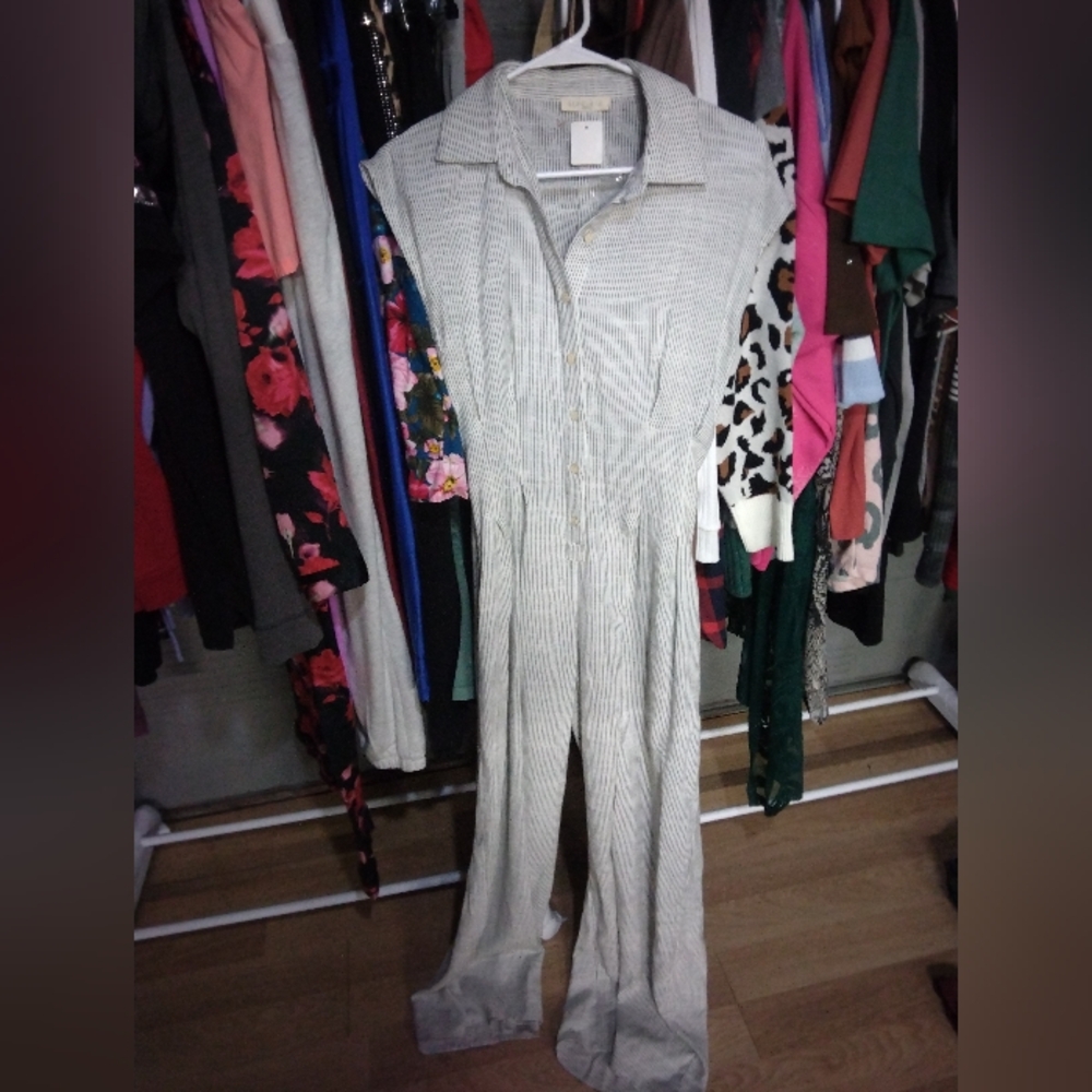 Elegant Striped Jumpsuit